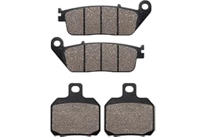 Cnornus Front and Rear Brake Pads for Yamaha X Max 125 R Sport 2011-2012 X Max 125 2010-2016