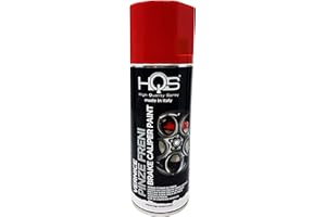 Quattroerre Peinture en spray HQS pour étriers de frein de voiture, rouge, 400 ml