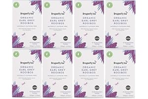 DRAGONFLY TEAS Dragonfly Rooibos Earl Grey 40 Bags (Pack of 8)
