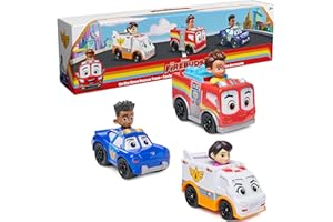 Disney Junior Firebuds Diecast 3PK, 6066310, Mehrfarbig