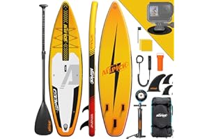 ALLPICK Premium SUP Board Set | Stand Up Paddling Board Aufblasbar 320CM | Mit Universal Kamerahalterung | Komplettes Zubehör | Boards für Kinder & Erwachsene | Anfänger & Fortgeschrittene 150kg/180kg