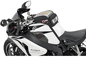 ‎QBAG QBAG Magnet/Riemen Tankrucksack ST09-6L Stauraum - Sportler/Enduro - Schwarz