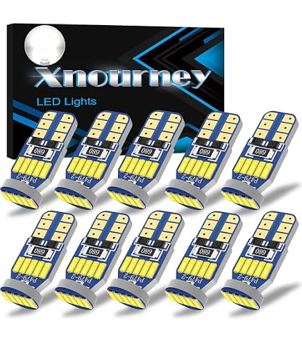 Bombillas LED Festoon 6411/6418 - Pack De 4, 12-24V, 6500K Blanco, 36 Mm, Sin Error Canbus