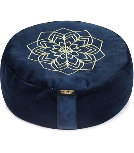 Cuscino Meditazione Zafu In Grano Saraceno - Regolabile, Con Fodera Lavabile - Foto 3