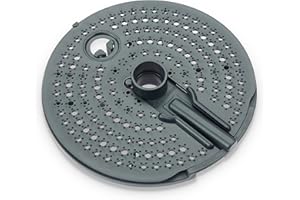 Wundermix - WunderPeeler® V2 Schäler-Aufsatz für Thermomix TM6, TM5, TM31 • Kartoffelschäler mit Kunststoff-Reibe • Schälen v