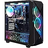 XUM Legend Gaming PC: Intel Core i7-3770 3.4GHz, Nvidia GTX 1050Ti 4GB, 16GB RAM, 256GB NVMe SSD, 1TB HDD, 500W PSU, aRGB, 60