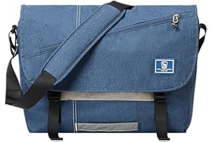 OIWAS Messenger Bags for Men Waterproof Satchel Shoulder Crossbody Man Bag Fits up to 15.6 Inch Laptop for School,Travel,Work