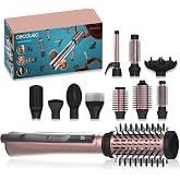 Cecotec Air Brush 10 Accessories CeramicCare 10in1 AirBrush. 1200W, Dryer, Straightener, Curler, Volumizer, Diffuser, Screen,