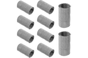 TIHOOK 10 Stk Edelstahl Brenner Sieb, Standheizung Ersatzteile, Auto Glow Pin Plug Filtersieb Mesh, 2KW/3KW/5KW, für GlüHkerze Standheizung