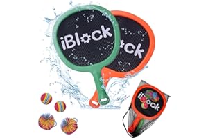 ‎SMARTWO Smartwo Kinder Schläger Set, Outdoor Ballspiele für Jungen Mädchen, leichte Badminton Tennisschläger für Anfänger, Pool Strandspiele Gartenspiele für Kinder Draußen