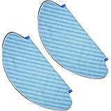 Rowenta Set di Due Salviettine in microfibra, Compatibili per Robot S60, ZR740001