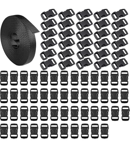 Nastro Nylon Per Cinghie - 10 Iarde X 38mm, Marrone Chiaro - Per Zaini, Riparazioni Fai Da Te E Outdoor - Foto 4