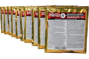 ‎AROMHUSET Prestige 48 h Turbo Pure Alkoholhefe 18%, 10er-Pack | edle Turbohefe | Gärhefe | Allzweckhefe für Heimbrauerei | Brauereihefe | Herstellung von hochprozentigem Alkohol
