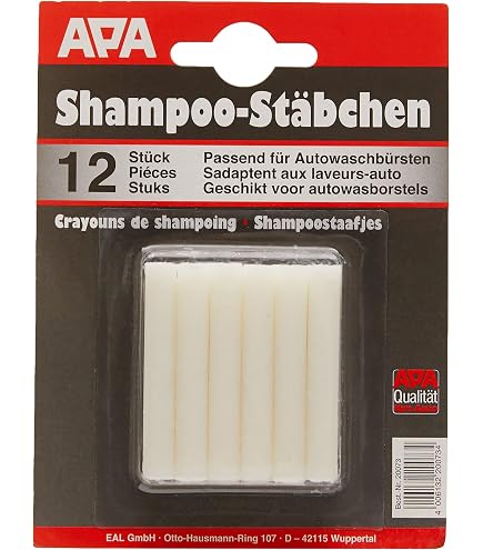 HP Shampoo Stäbchen, Inhalt 30 Stück Für Waschbürste
