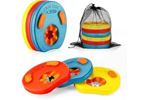 LTXDJ Kids Armbands Float Arm Bands 6PC, Learn to Swim Armbands for Child Junior EVA Foam Swimming Aids for Kids 3-6 Years