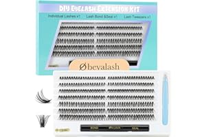 ‎OBEYALASH Cluster Lashes D Curl Sztuczne Rzęsy DIY Lash Individual Thin Band Individual Lashes Natural 10mm-14mm Eyelash Clusters at Home by Obeyalash (DL06)