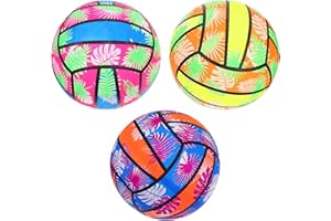 HEMOTON 3pcs Ball Pool Volleyball Toy Swimming Pool Volleyball Water Play Games for Women Men Boys Girls Kids Kid Pool Inflatable Beach Blow up Ball Pvc Child Toy Ball