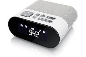 ‎CSL-COMPUTER CSL - DAB Plus Radio digital - Radiowecker DAB+ FM UKW - je 20 Speicherplätzen – 16 Lautstärkestufen – Wecker – große Ziffern – Snooze – Abschalttimer – inkl. Netzteil