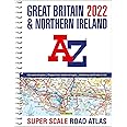 Great Britain A-Z Handy Road Atlas 2026 (A5 Spiral): Easy To Read Map Of Great Britain In A5 Size With Spiral Binding : A-Z Maps