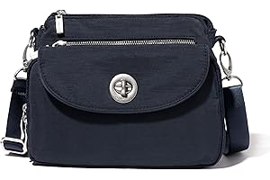 Baggallini Damska torba Crossbody Bag Calais, torba na ramię, rozmiar uniwersalny, French Navy, jeden rozmiar