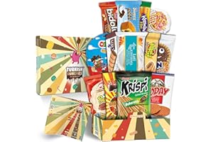 Boîte à bonbons midi avec 13 collations | Bonbons américains et japonais similaires American Candy Box | Boîte à collations de Turquie | Collations pleine grandeur dans une boîte à bonbons