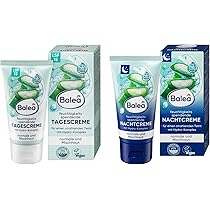 Balea Tagescreme und Nachtcreme fr normale und Mischhaut, mit 10% Aloe Vera,  feuchtigkeitsspendend, mit Hydro-Komplex fr strahlenden Teint, Vegan, Set  von 2 : Amazon.de: Kosmetik