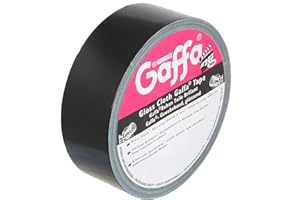 Advance Tapes 5807BLK AT 202 Gaffa Klebeband 50mm x 50m schwarz