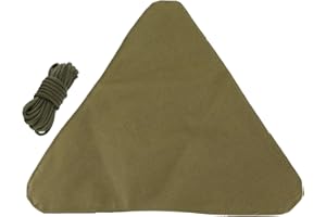 TIIYEE Trépied Tabouret, Chaise En Tissu Portable Mini Pliante Léger Se Plie Rapidement Oxford Siège Camping Plein Air DIY Pour Randonnée Pêche Pique Nique Voyage Plage Extérieur Barbecue Jardin Armée Verte