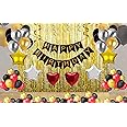 Party Propz 50 Pcs Happy Birthday Decoration Combo For Birthday Decorations Items For Wife,Husband Or Loved Ones