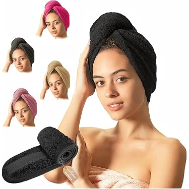 New Age Devi Duschkappe Für Volle Haare – Wasserabweisend, Durchmesser 30 Cm, Elastisch, Wiederverwendbar, Leopardenprint Braun