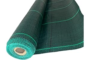 eacommerce - Telo Pacciamatura 100gr/mq | Anti-Erbacce, Anti-UV, Permeabile | Polipropilene Resistente, Verde, 2,10x5 Metri