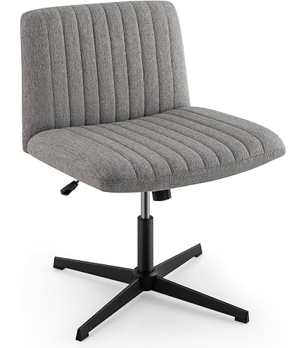 HOMCOM Sedia Girevole A 360° Ad Altezza Regolabile, Con Cuscino Supporto Lombare E Bracciolo 60x60x79 793001