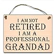 HmHome Gift for Grandad Hanging Plaque Fathers day Birthday Christmas retirement gift Dad Present
