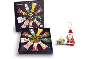 ‎CREANO Creano Bio Wintertee Geschenkset „Niedliche Weihnachtsfiguren“ - 9 Pyramiden-Teebeutel in 9 unterschiedlichen Sorten - 22,5g - Weihnachtstee*