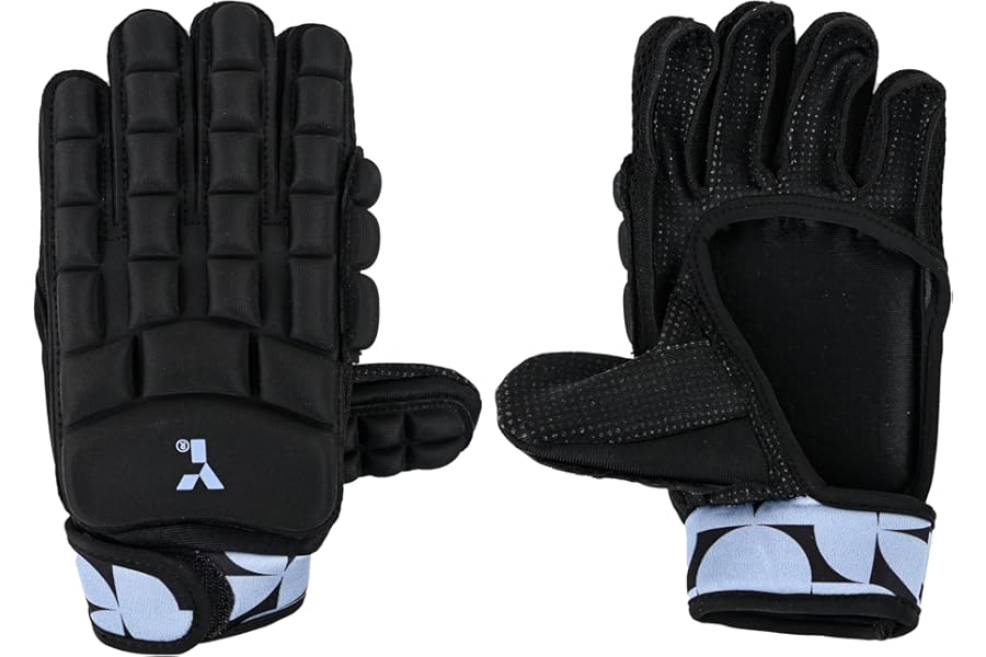 Y Y1 Hockey, AT6 Glove, Field Hockey Glove, Foam Padding, Full Finger Protection, Kids Gloves, As Used by International Players