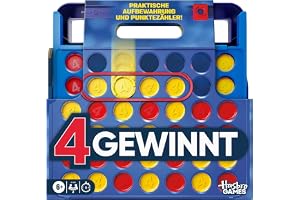 Officiell Hasbro Games 4 vinner spel (2025 Edition) | praktisk förvaring, bärlåda, punkträknare | från 6 år