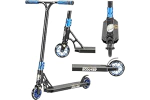 STAR SCOOTER Patinete de Acrobacias Profesional Patineta Freestyle Stunt Scooter para niños y niñas a Partir de 8 años | 110 mm Edición Pro HIC