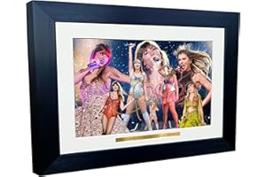 Kitbags & Lockers 12x8 A4 Signed Swift The Tour Collection 2024 Singer Popstar Music Autographed Photo Photograph Picture Frame Poster Gift