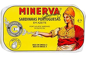 MEILAN Portugal Sardines in Olive Oil 3 cans x 120 g, Minerva / Portugal