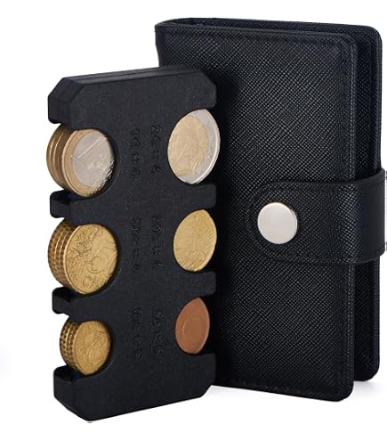 PATIKIL JPY - Portamonete giapponese, portatile, organizer per monete