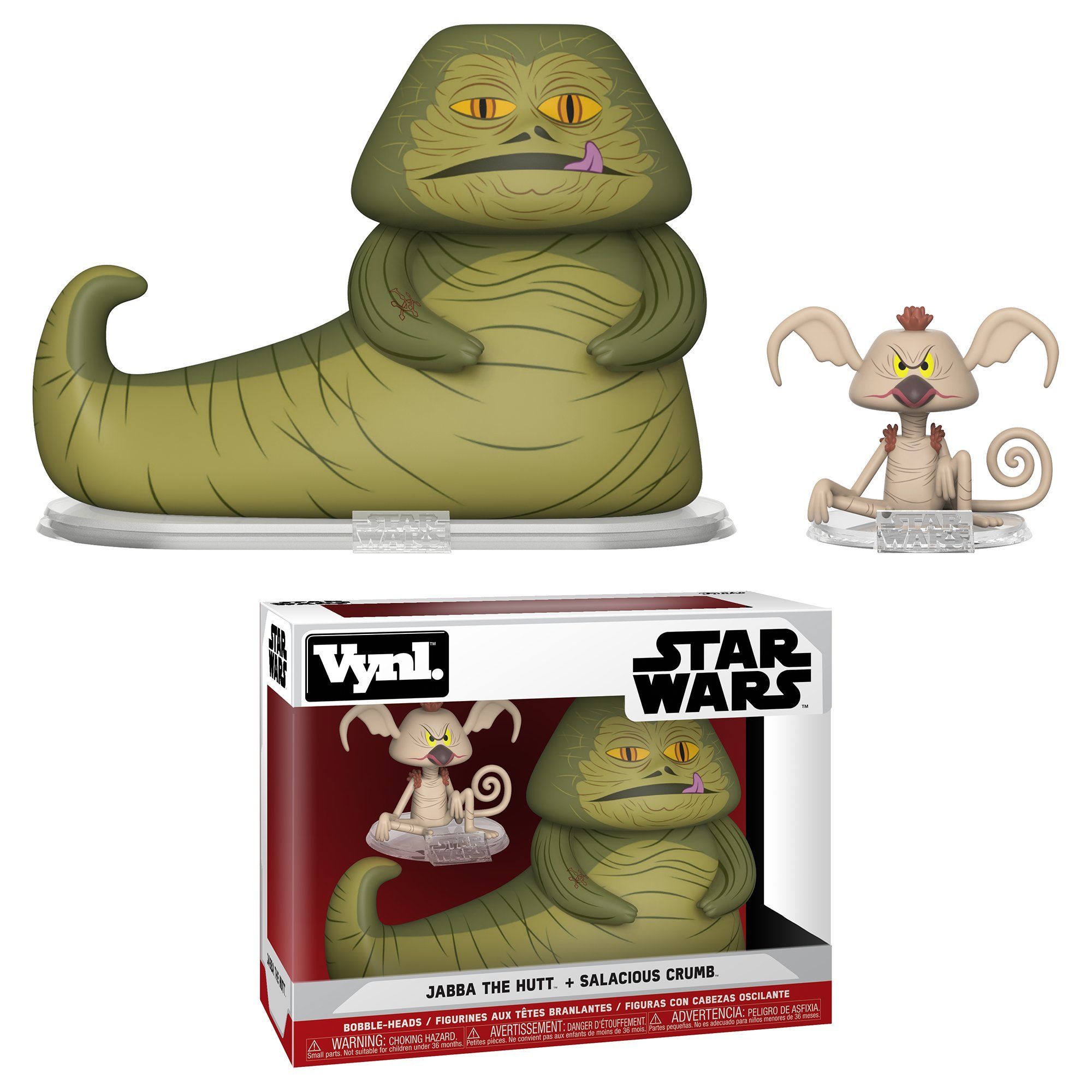Funko Pop Jabba The Hutt y Salacious Crumb (Star Wars) Funko Pop Jabba The Hutt y Salacious Crumb (Star Wars) Funko Pop Jabba The Hutt y Salacious Crumb (Star Wars) Funko Pop Star Wars