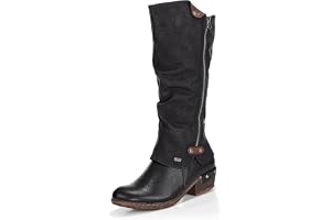 Rieker Damen Stiefel braun kvinnor Chelsea-stövlar