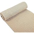 PREMIFY Jute Roll Ribbon, 30cm X 5 Meter Natural Rustic Burlap Fabric Ribbon, Used as Table Runner/Arts Crafts/Gift Wrapping/Wedding & Party Decorations