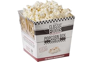 CLASSIC FOODS OF AMERICA Popcorn Box Sucre 100 g
