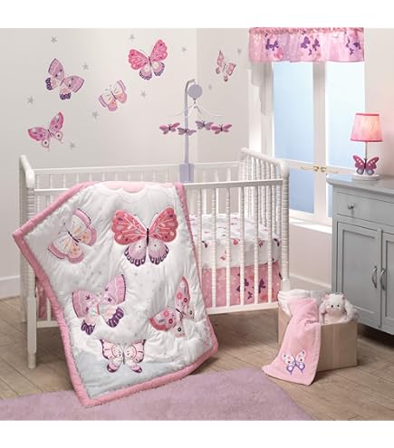 Butterfly Crib Amazon Crib Bedding Sets Girl Crib Comforter Little