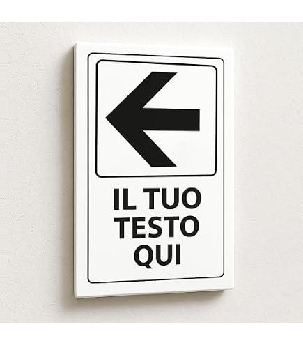 Seco Push Bar to Open – Freccia che punta a destra, 300 mm x 50 mm