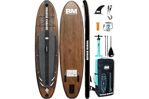 BEYOND MARINA Paddle Board, Inflatable Stand Up paddle boards for adults & Youth, Featherlight sup Board with Premium ISUP Board Accessories, 10'6''x32''x6''