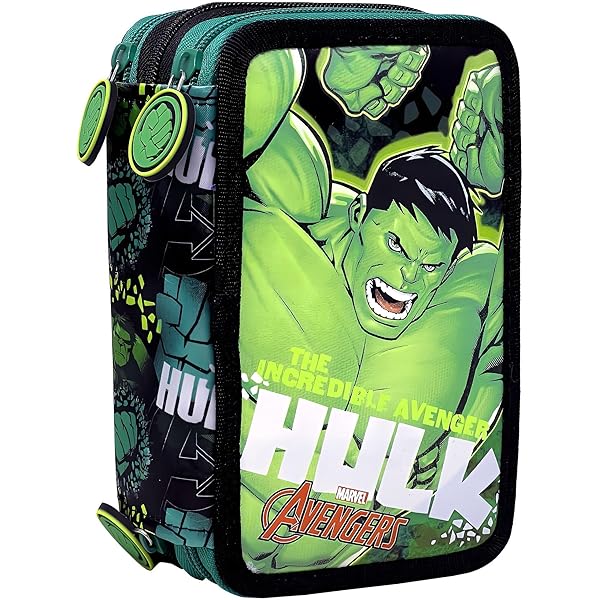 Set 4 Penne Marvel Avengers: Iron Man, Hulk, Spiderman E Capitan America - Regalo Originale