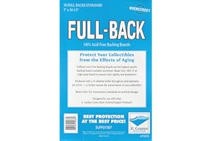 E. Gerber Full Back Boards - Standard - 50ct Pack