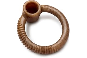 Benebone Ring Niezniszczalna Zabawka do Żucia dla Agresywnych Gryzaków, Trwała, Wytrzymała Łamacz Nudy dla Psów, Prawdziwy Smak Bekonu, Duże Psy, Wyprodukowana w USA
